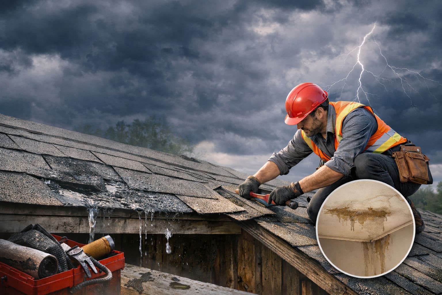 Featured post - Early Signs Water Is Entering Through Siding and Rooflines